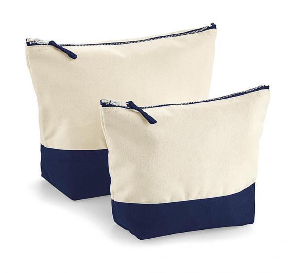 Dipped Base Canvas Accessory Bag